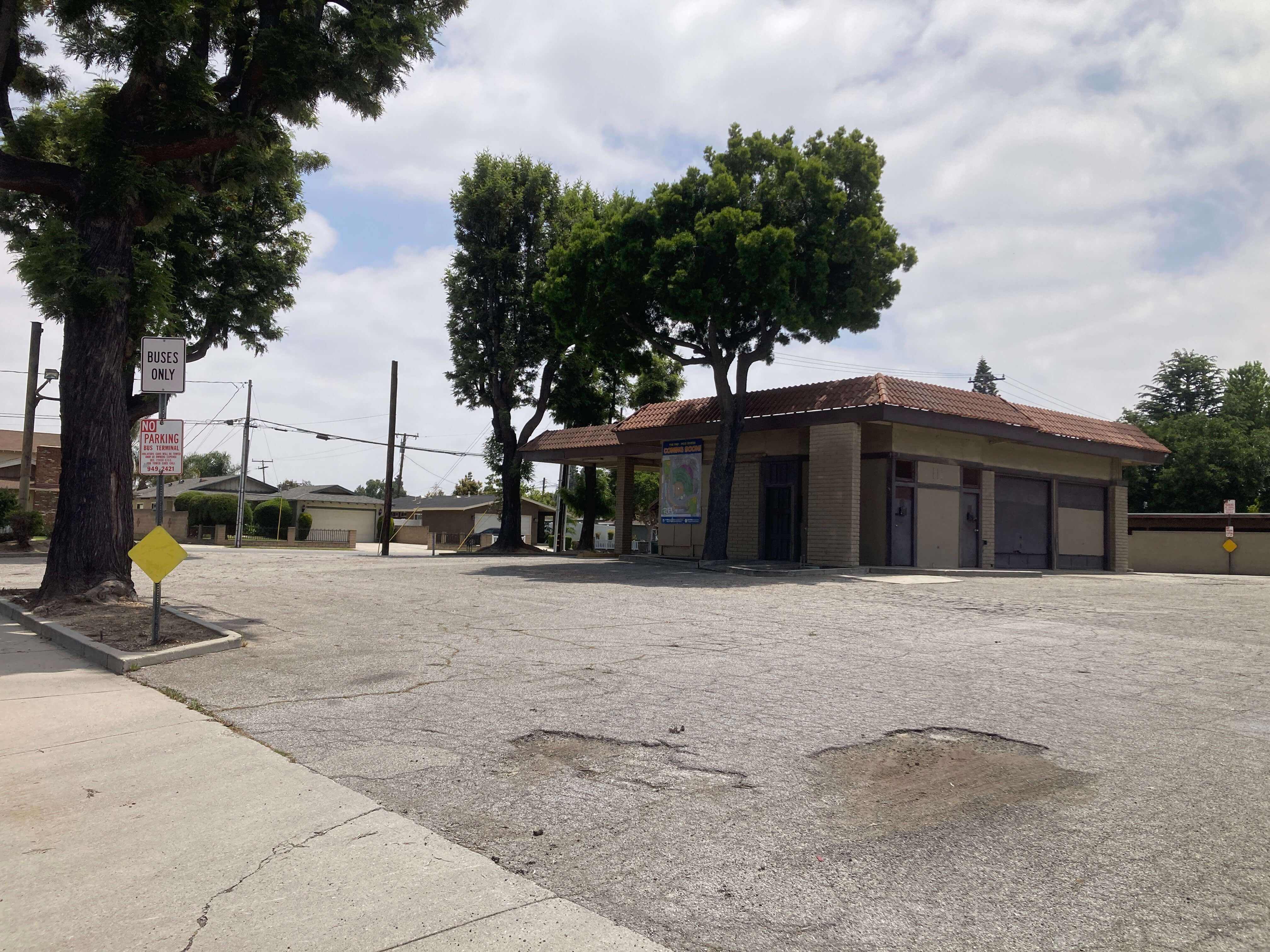 another establishing view of the building