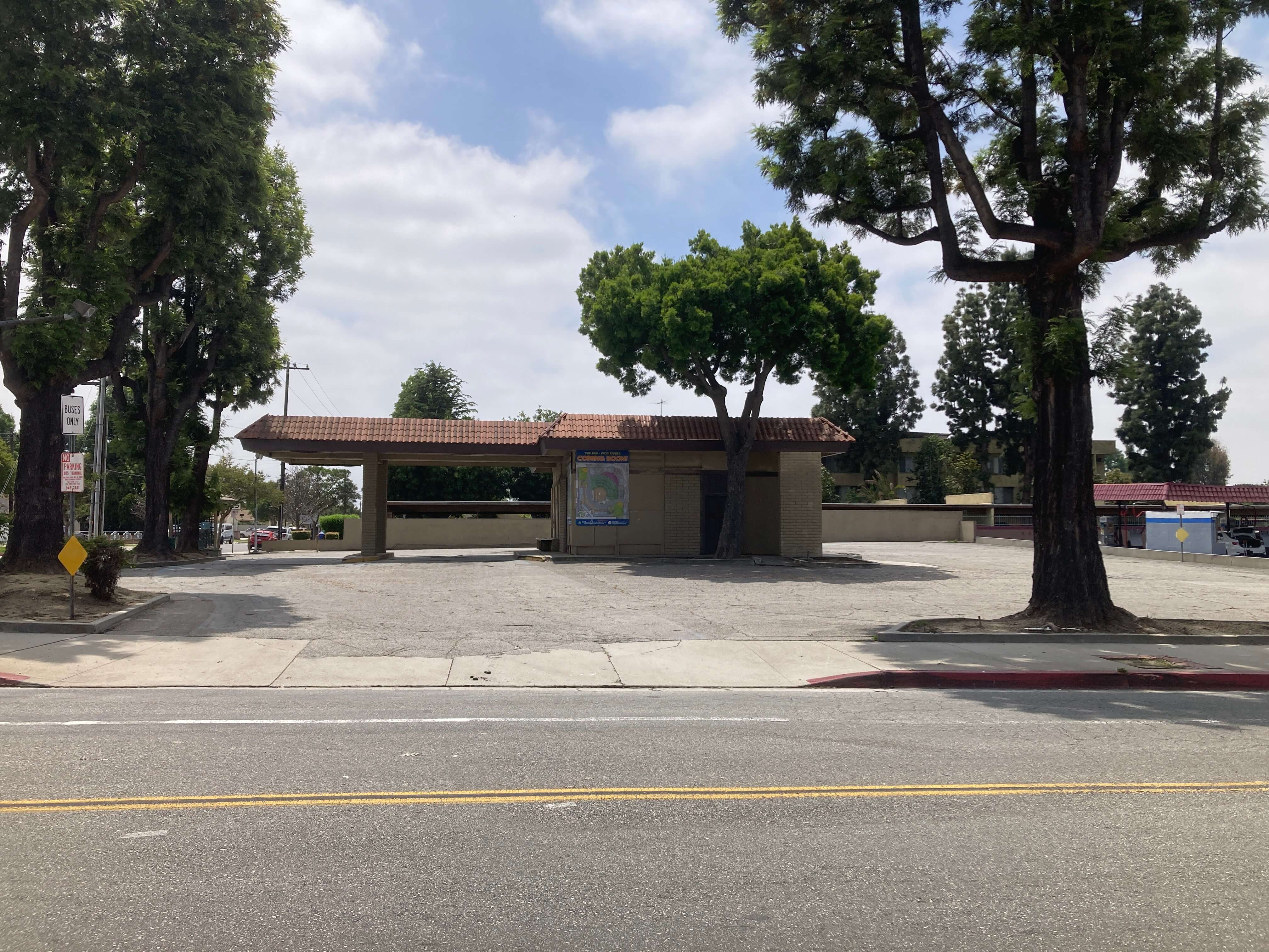 establishing view of the building